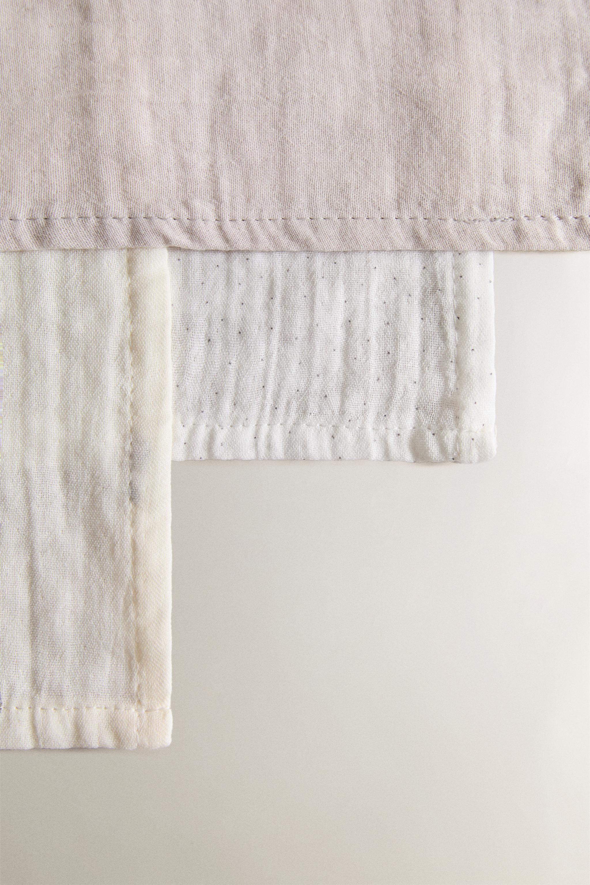 BABY BUNNY MUSLIN CLOTHS (PACK OF 3)